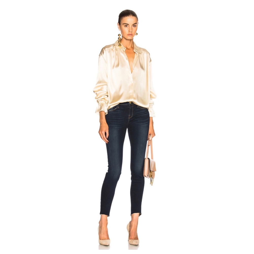 FRAME Le Skinny De Jeane Scoop skinny jeans Sz 24